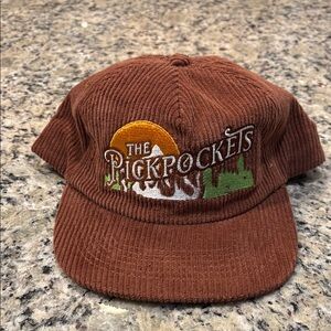 Brown Corduroy Band Hat
